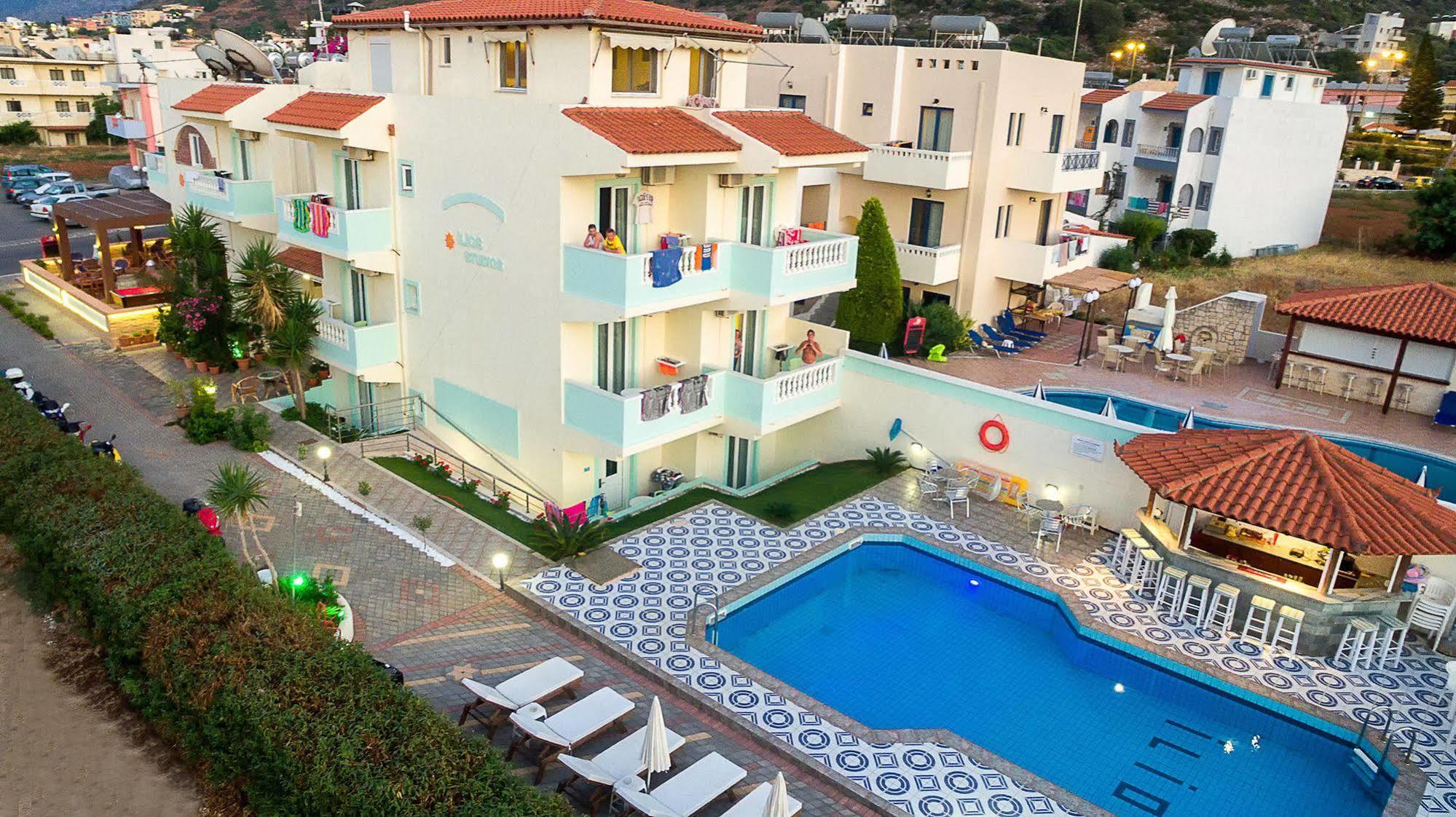 Ilios Stalis Aparthotel Ngoại thất bức ảnh